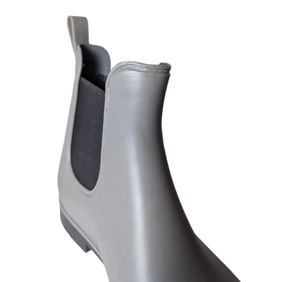 NWD SAM EDELMAN Tinsley Rain Boot In Dove Grey Size 11